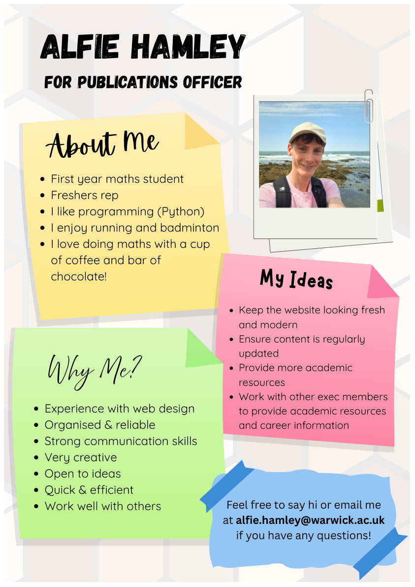 Alfie Hamley (Publications)